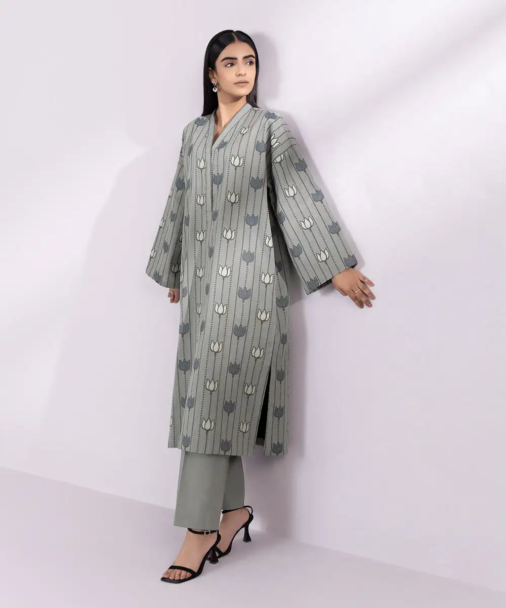 2 Piece - Yarn Dyed Jacquard Suit