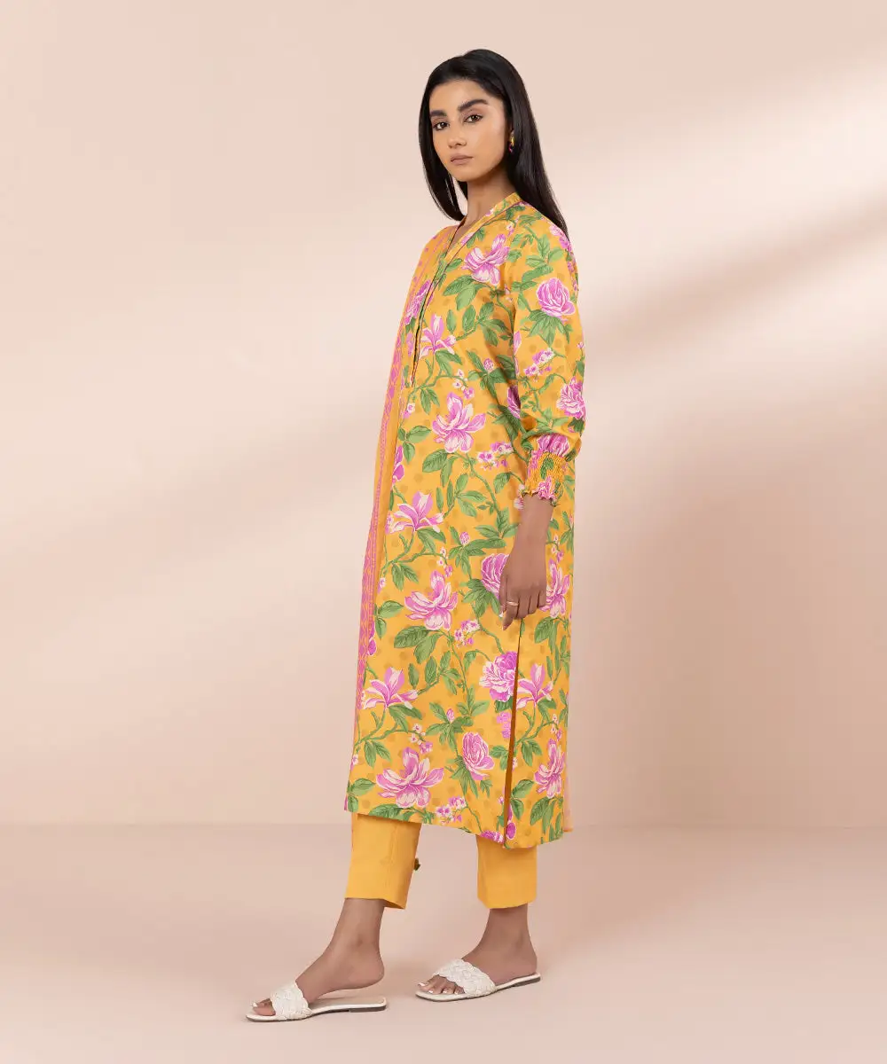 3 Piece - Printed Lawn Suit