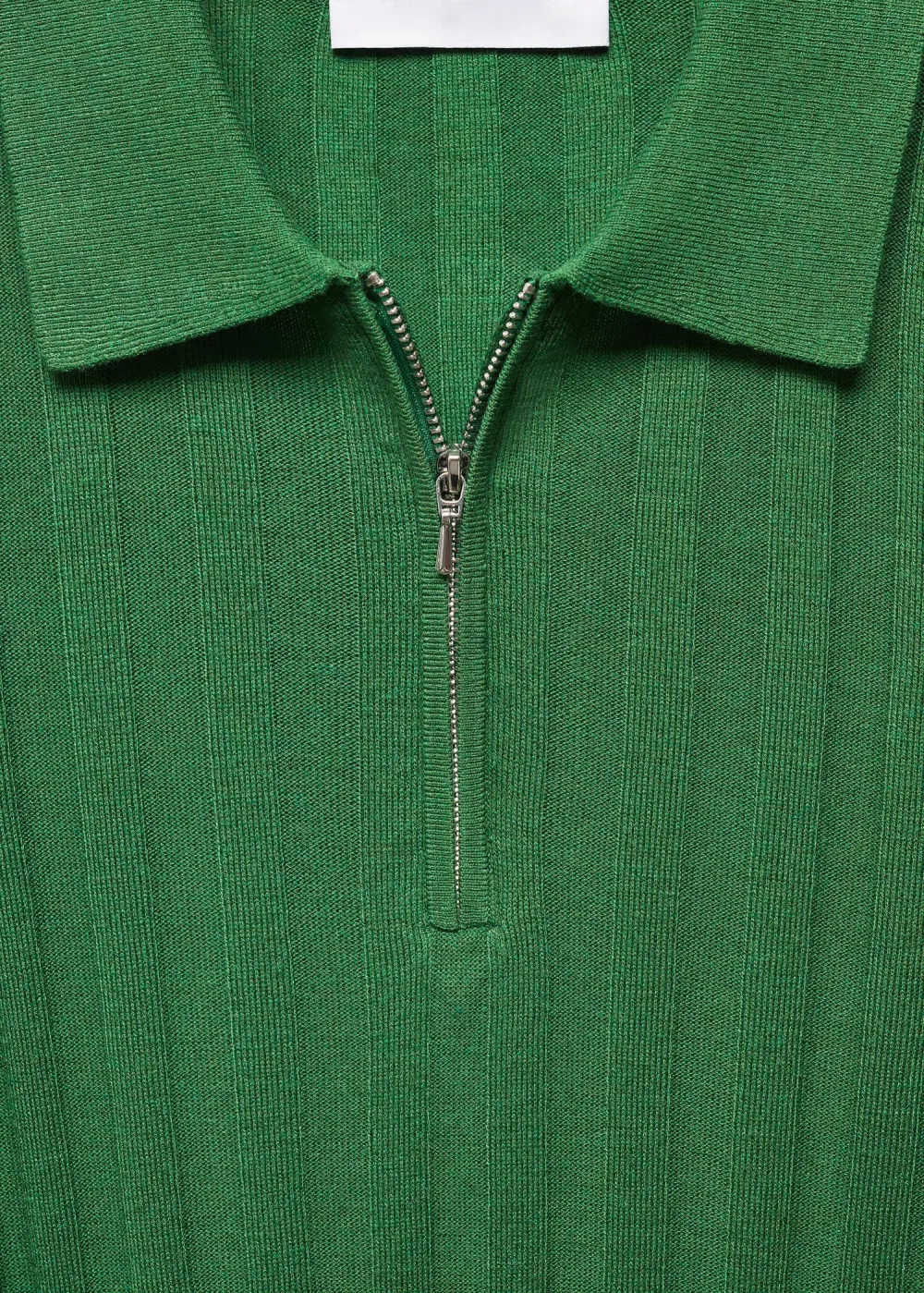 Zip neck jumper