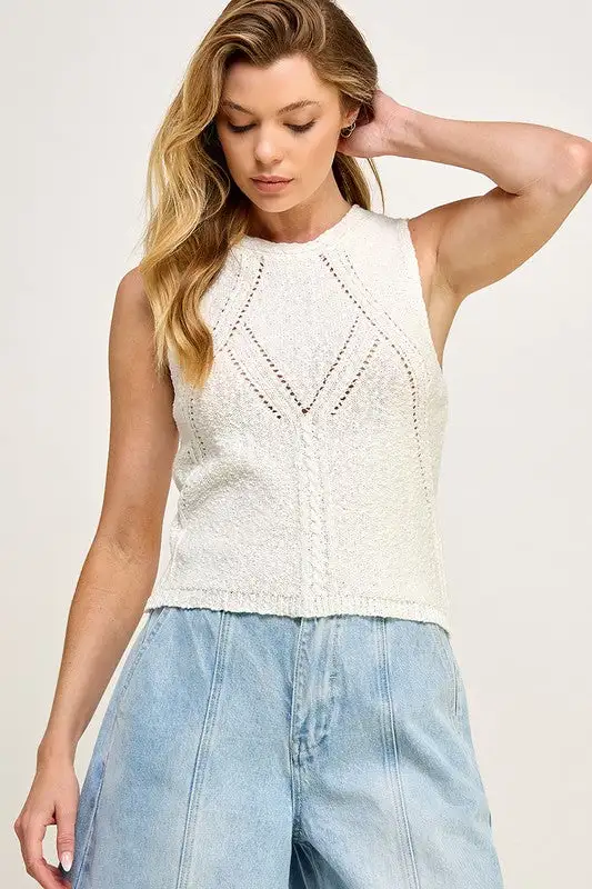 Sweater Knitted Vest