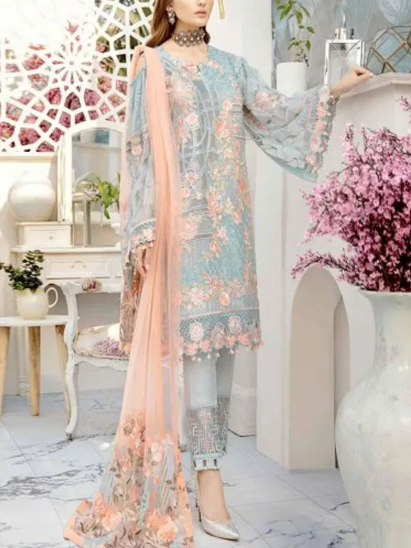 Elegant and delicate ethnic style ladies suit