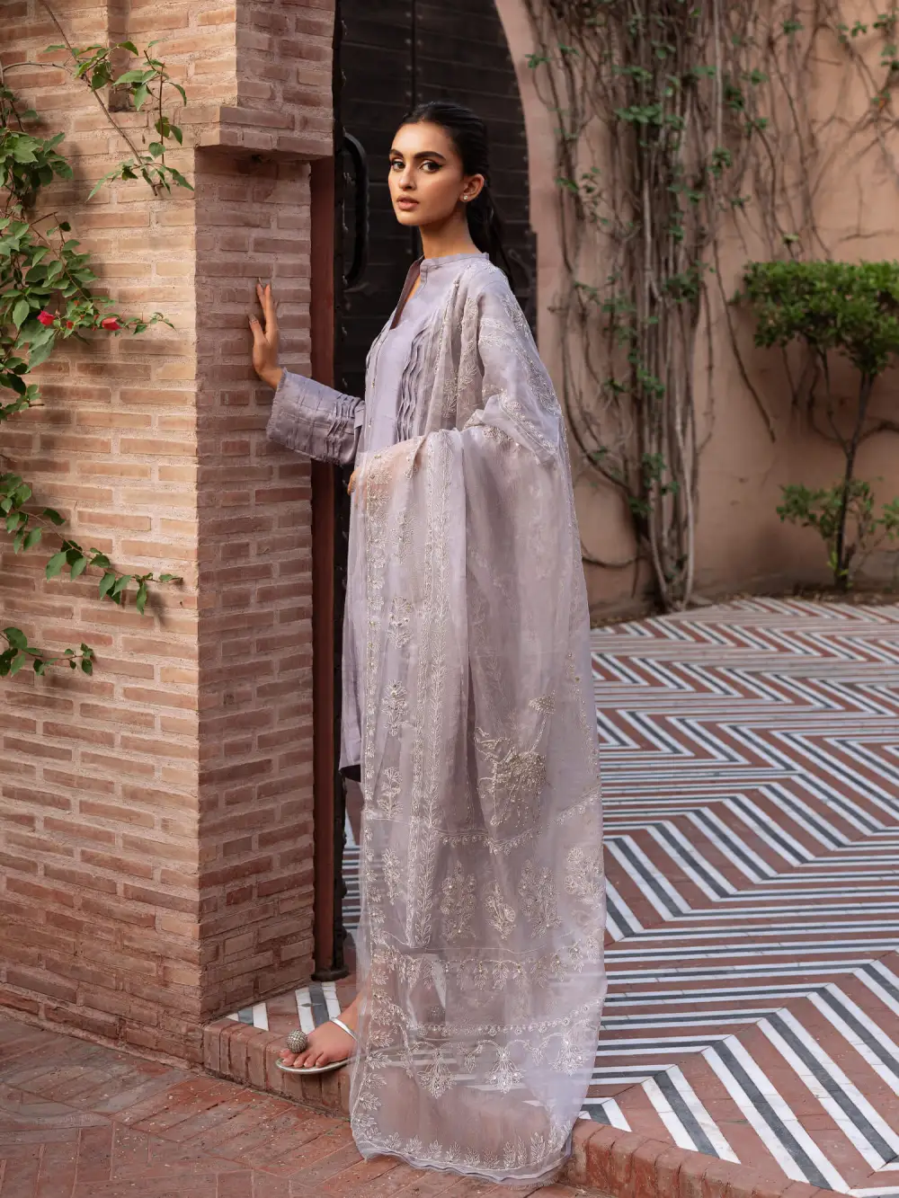 MISHAL KURTA W/ STRAIGHT PANT & DUPATTA