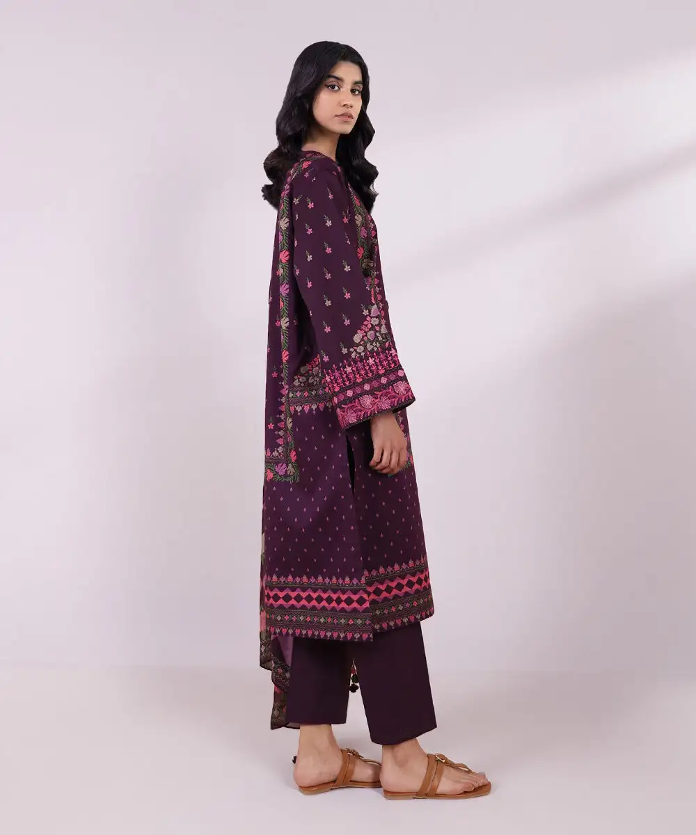 2 Piece - Embroidered Lawn Suit