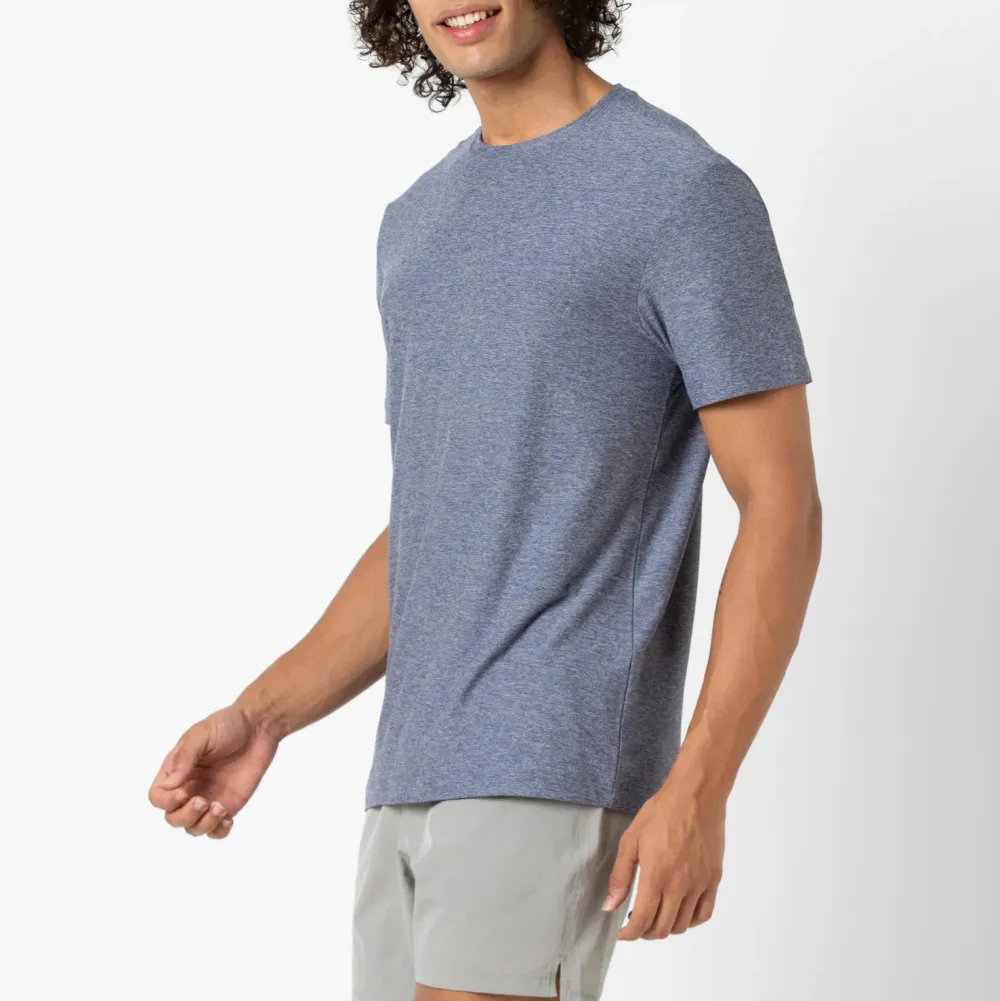 Natural Solid Color T-Shirt