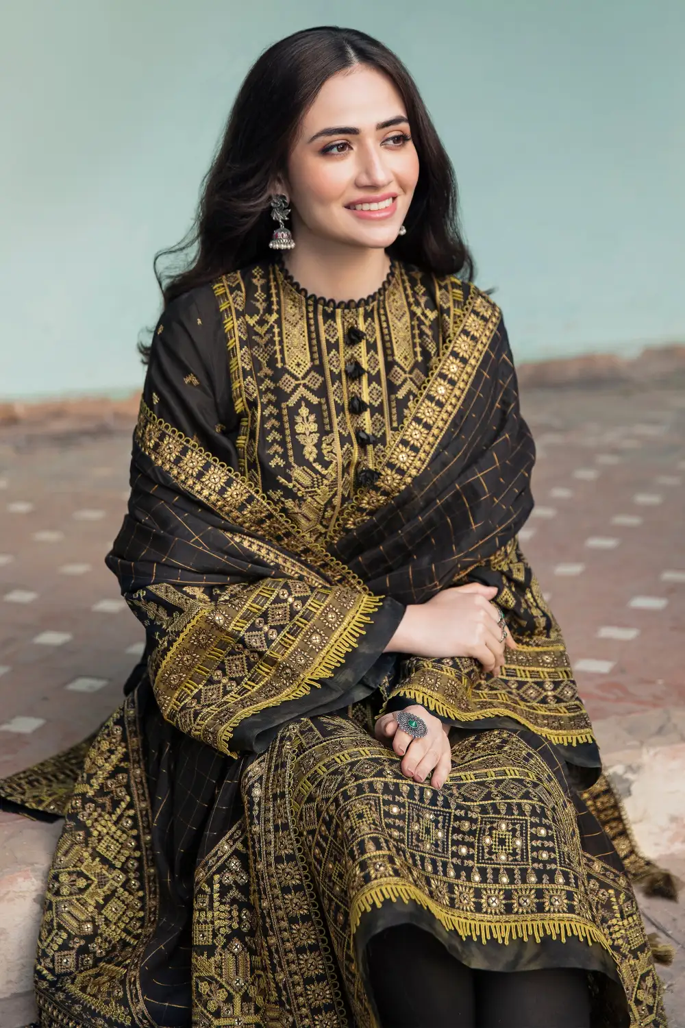 Shab Embroidered Lawn