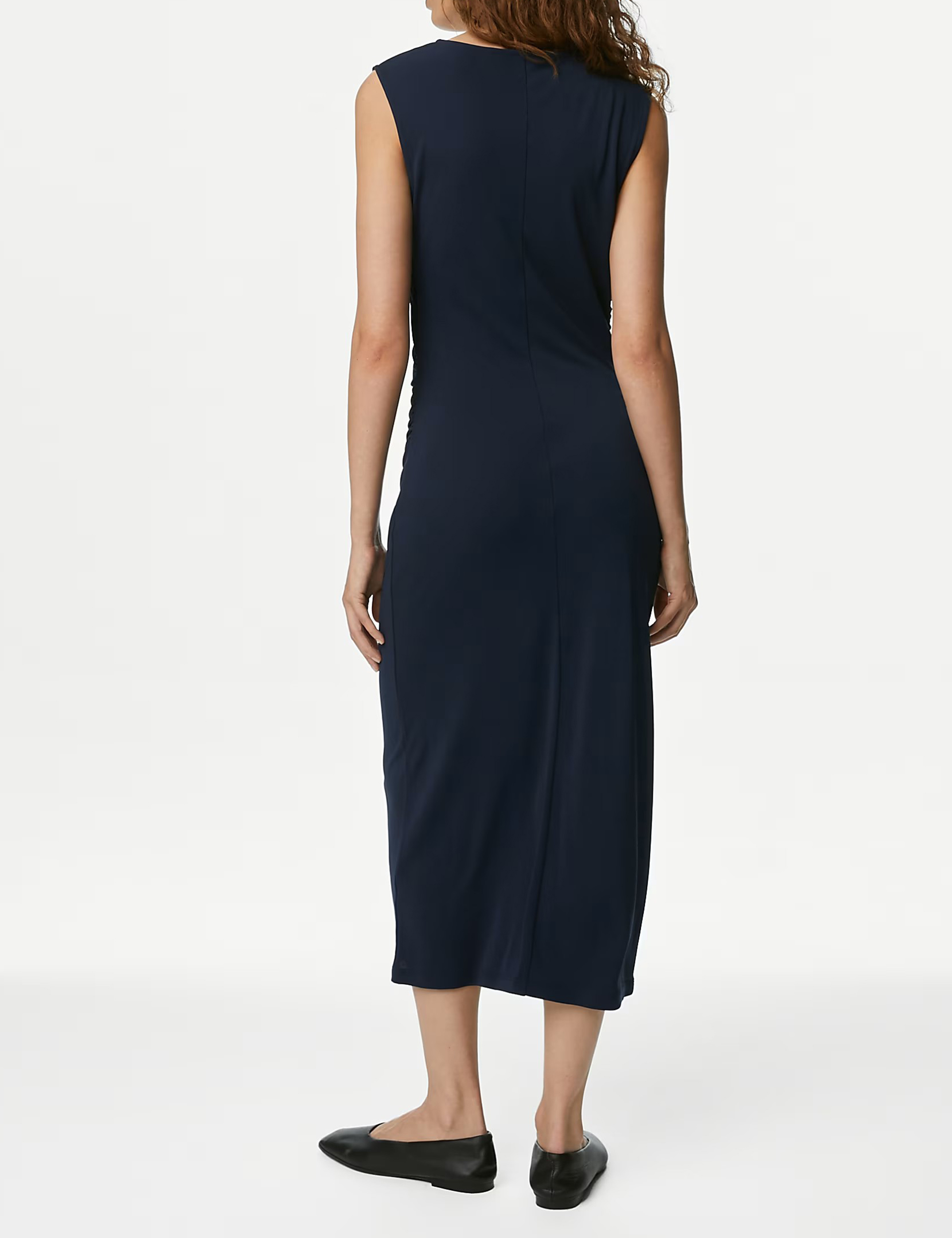 Jersey Midi Bodycon Dress