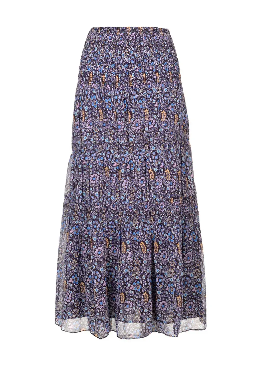 Abstract Print V Neck Nunca Skirt