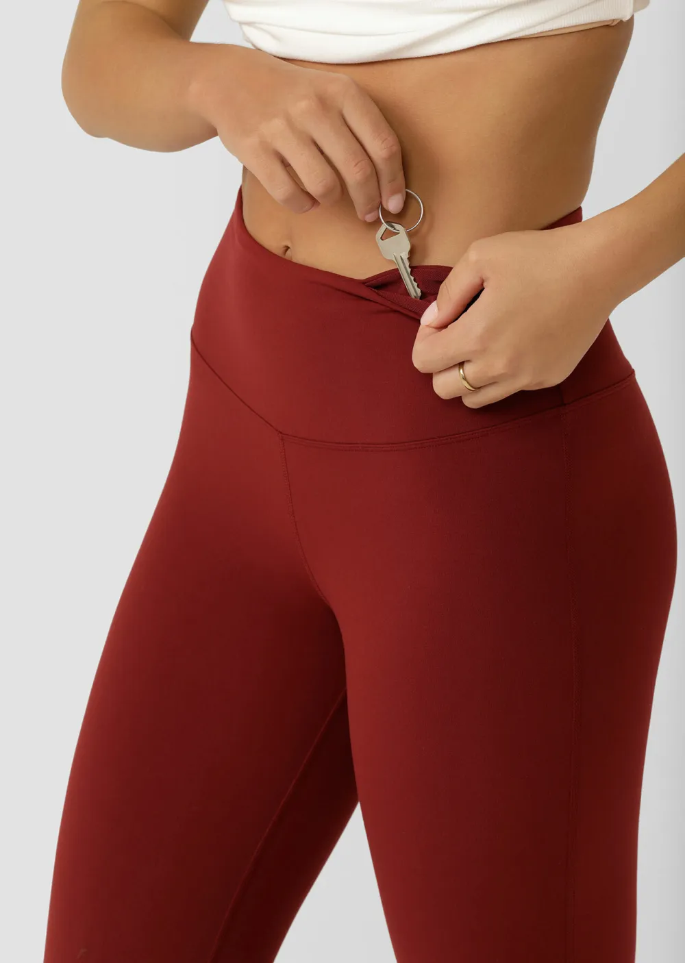 Lotus Flared Full Length Leggings