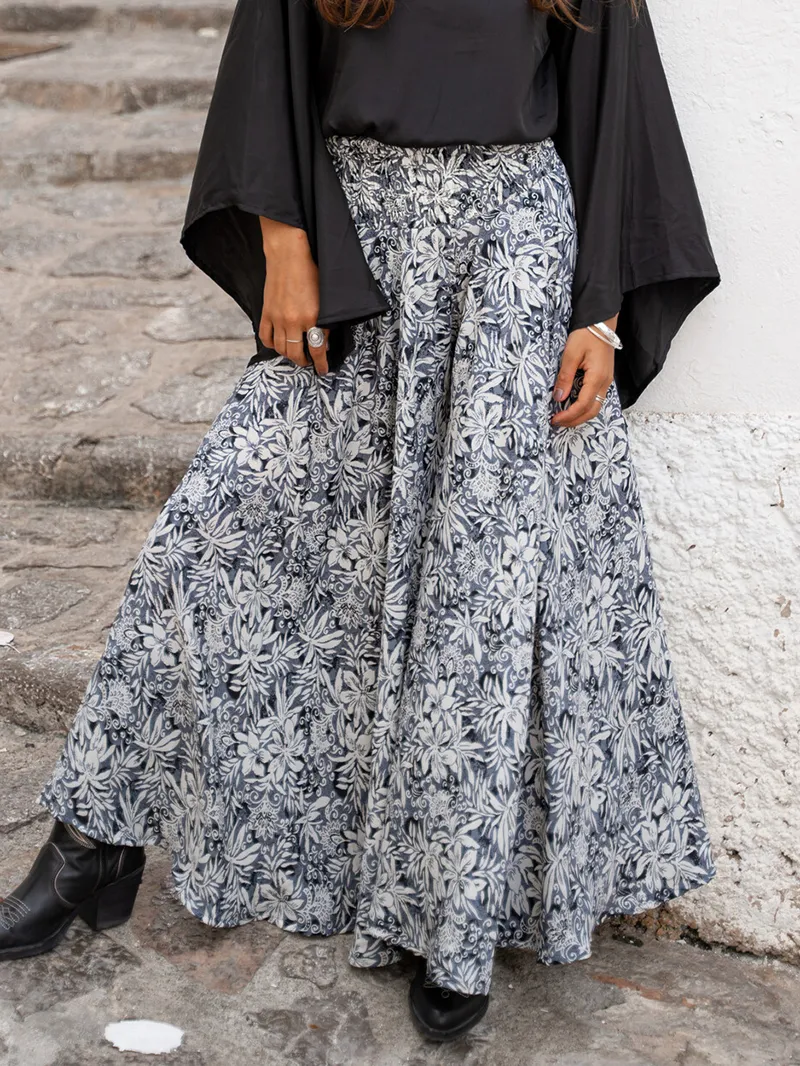 New in Bohemian casual pants skirt