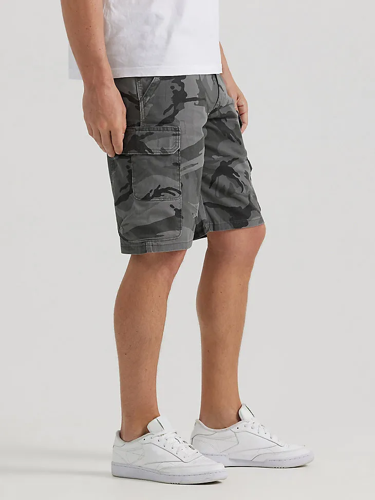 WRANGLER® MEN'S FIVE STAR PREMIUM STACKED CARGO SHORT IN TWILL