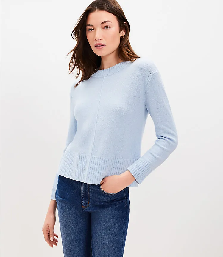 Seamed Sweater