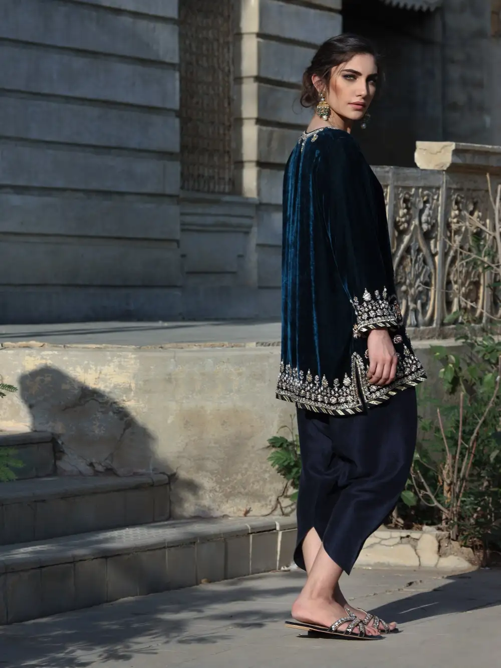 ALISHA KURTA W/ SKINNY SHALWAR