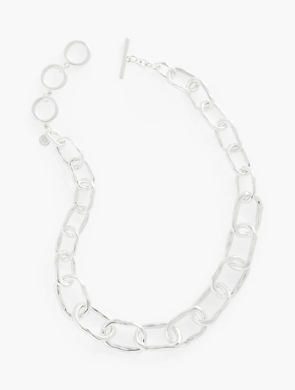 Hammered Links Necklace