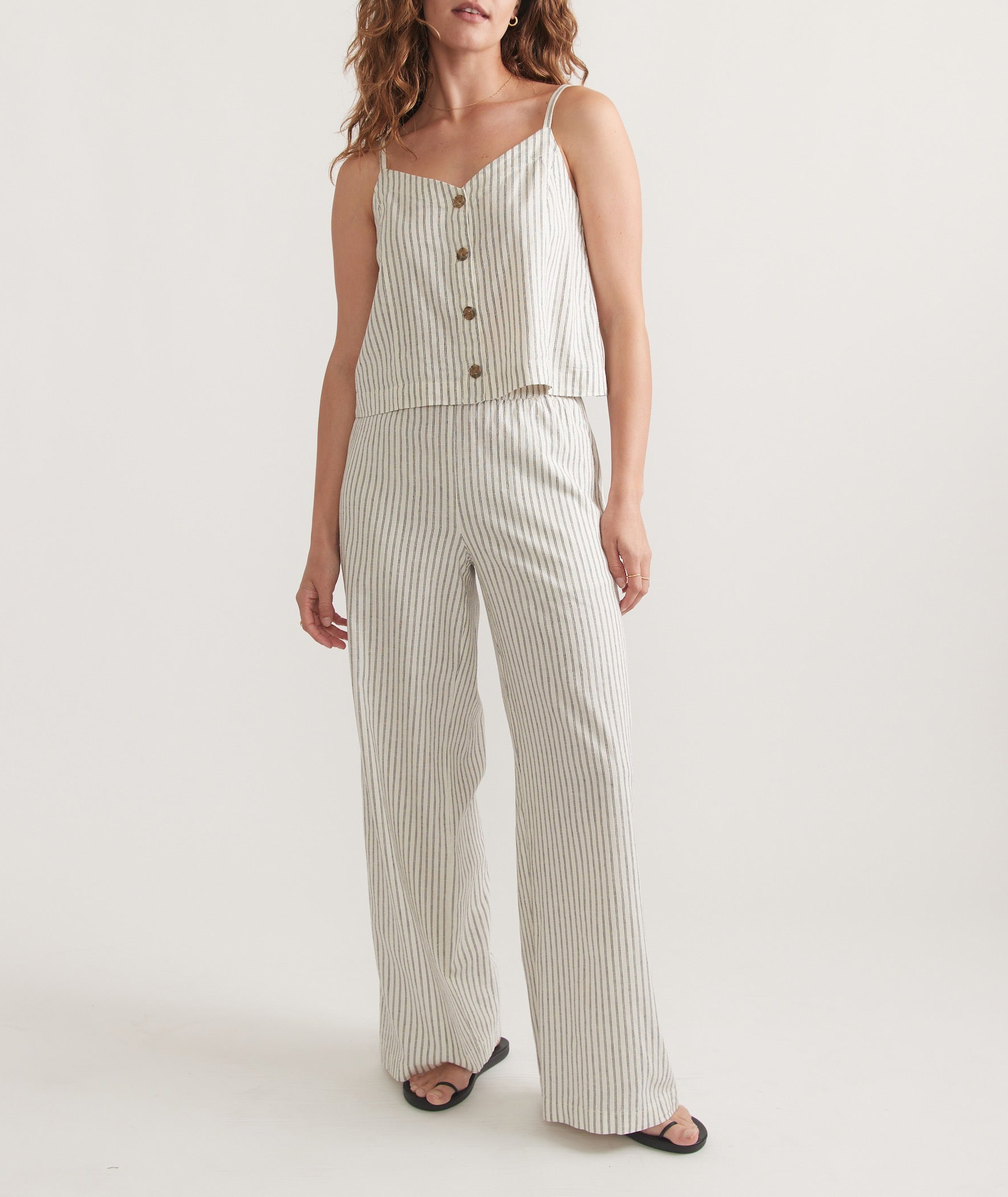 Natural Stripe Trouser