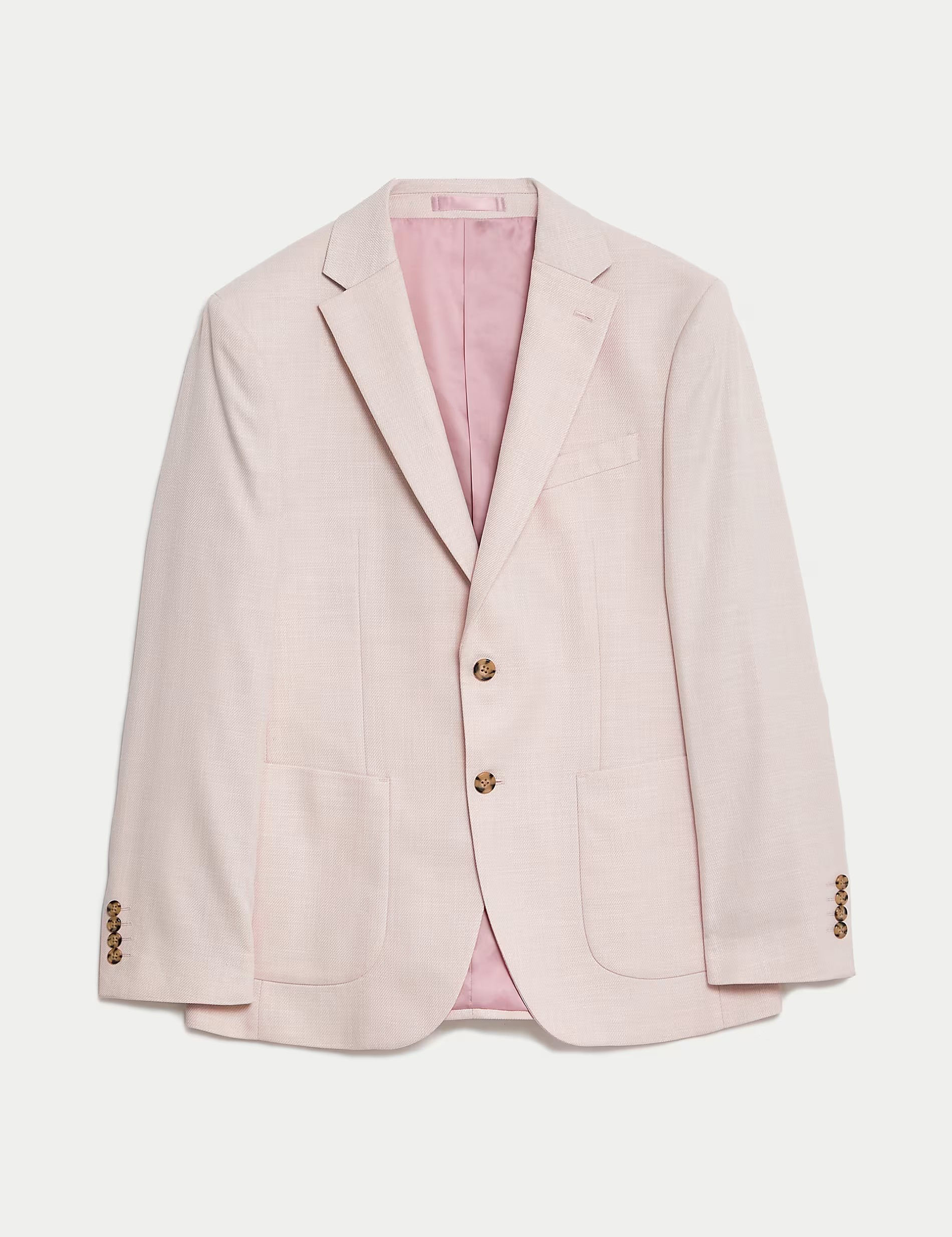 Textured Stretch Blazer