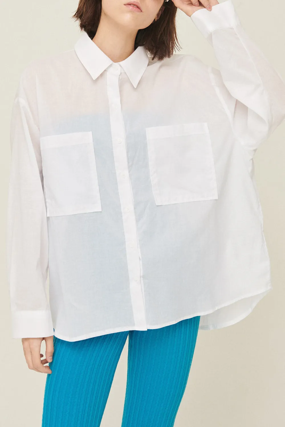 Sophia Relaxed Fit Cotton Shirt