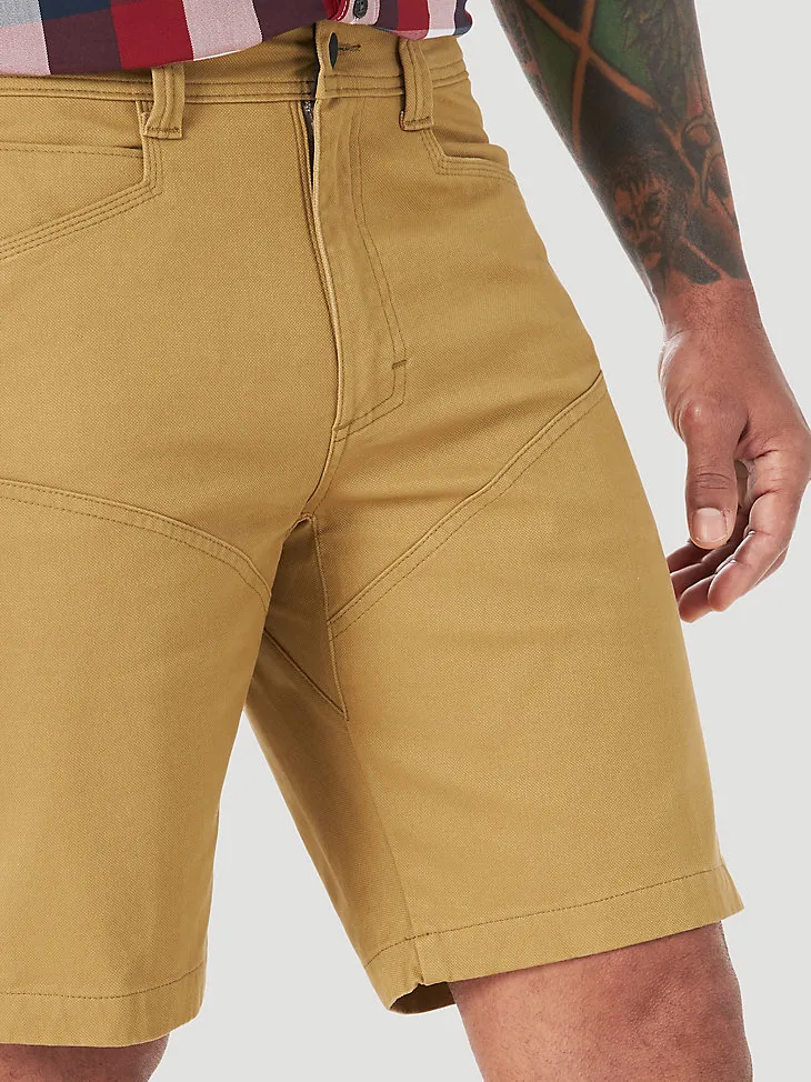 ATG BY WRANGLER™ MEN'S REINFORCED UTILITY SHORT IN COPPER BROWN