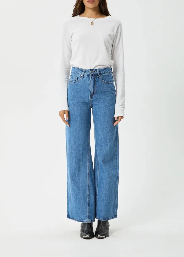 GIGI - HEMP DENIM FLARED LEG JEAN