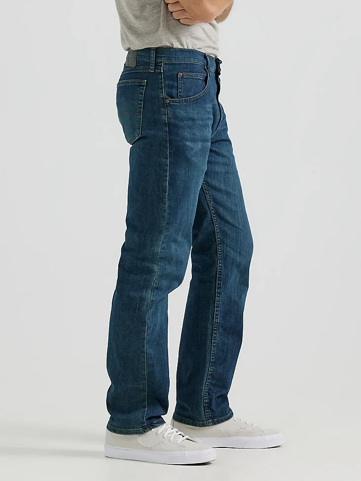 MEN'S WRANGLER AUTHENTICS® REGULAR FIT FLEX JEAN IN VINTAGE BLUE