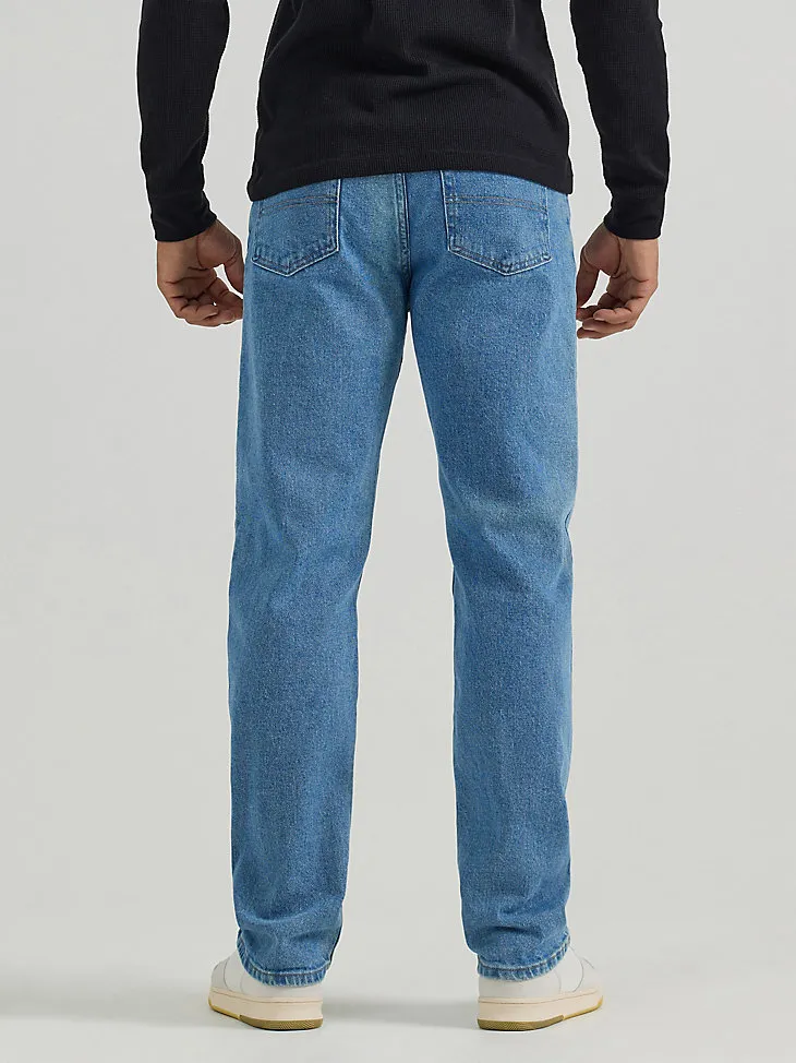 MEN'S WRANGLER AUTHENTICS® REGULAR FIT FLEX JEAN IN VINTAGE BLUE