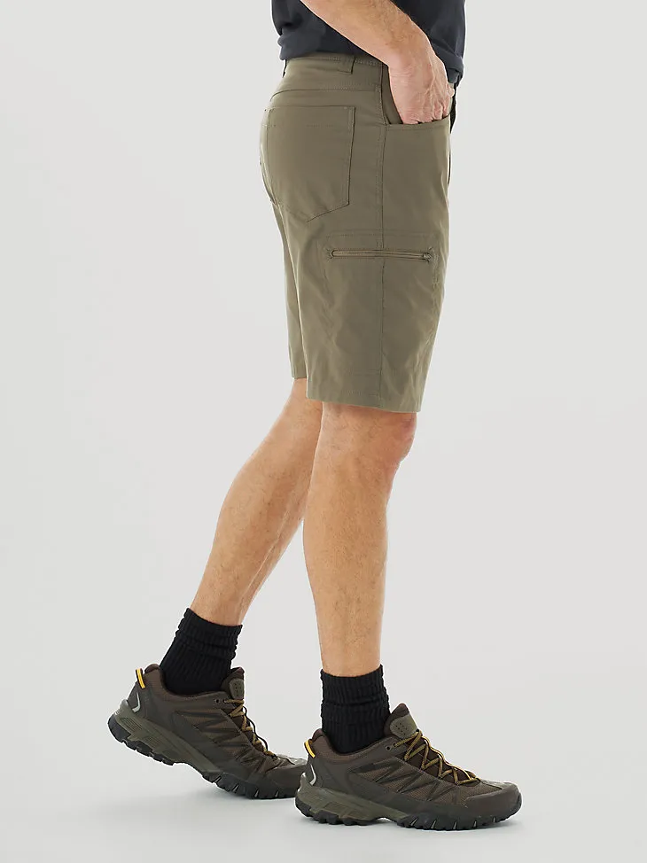 MEN'S WRANGLER AUTHENTICS® COMFORT WAIST CARGO SHORT IN SAGEBRUSH