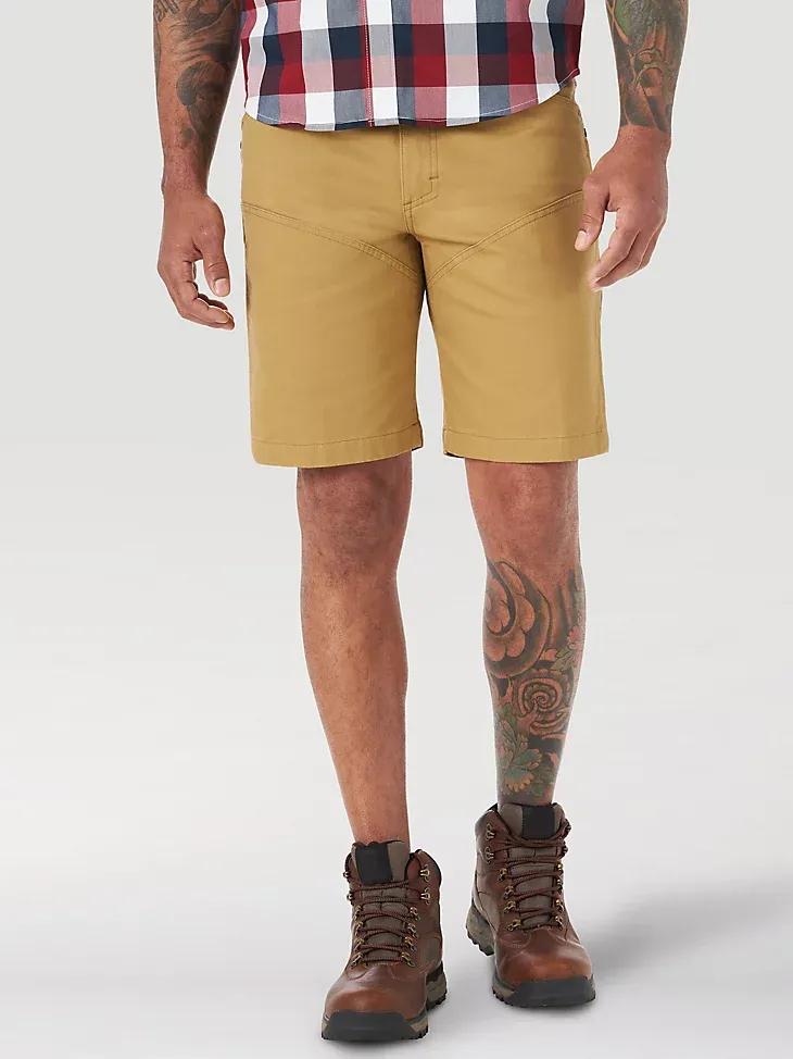 ATG BY WRANGLER™ MEN'S REINFORCED UTILITY SHORT IN COPPER BROWN