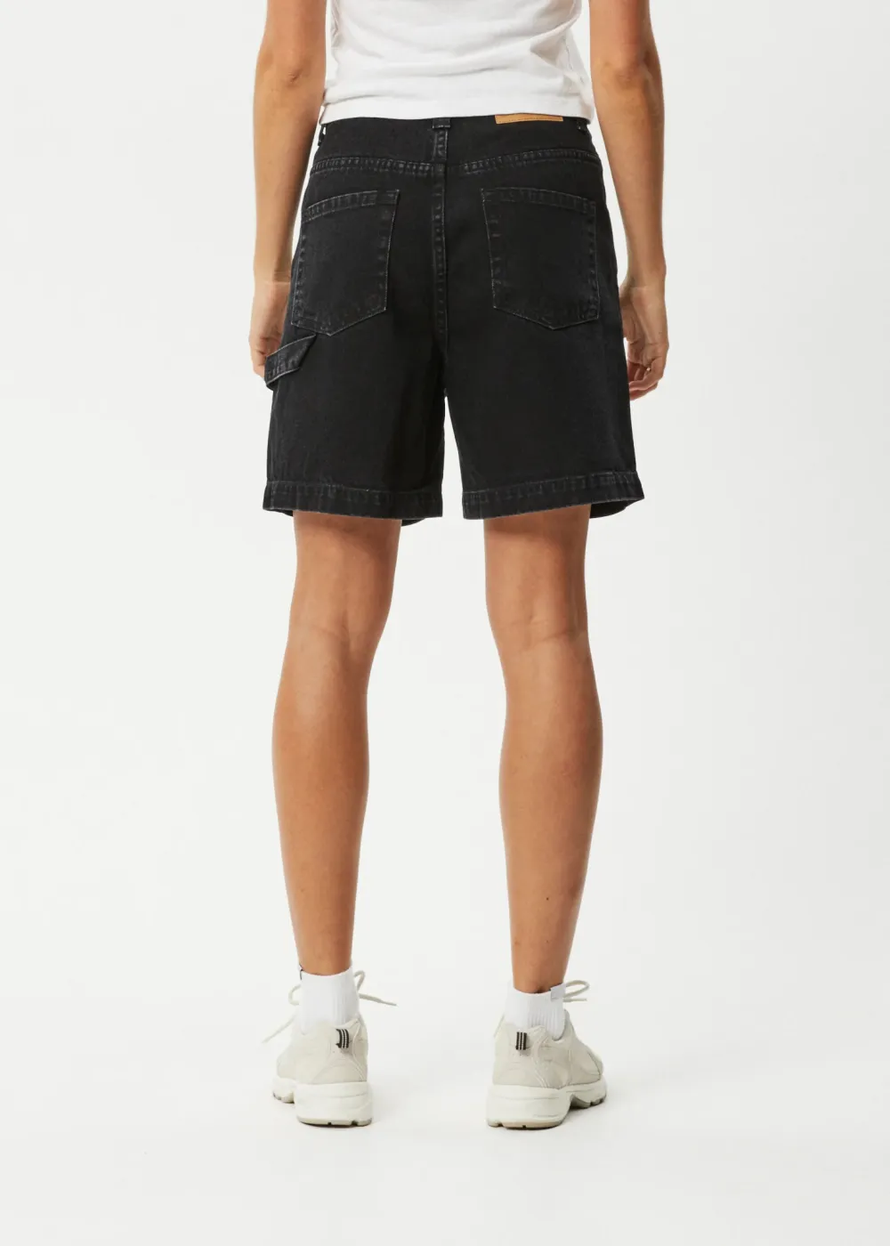 EMILIE - ORGANIC DENIM CARPENTER SHORTS