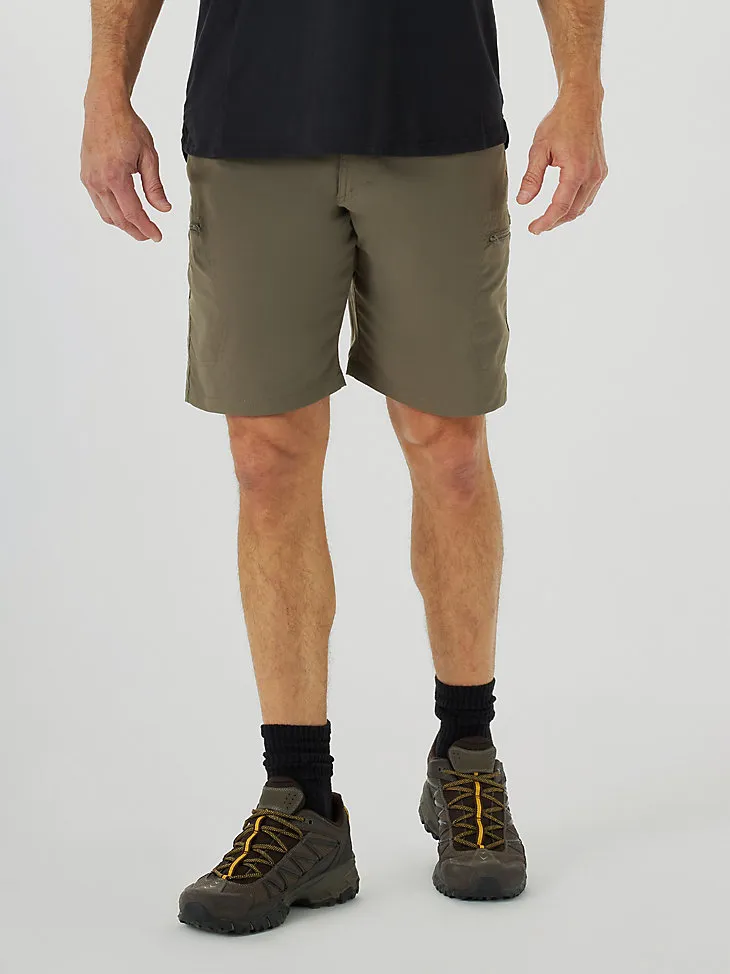 MEN'S WRANGLER AUTHENTICS® COMFORT WAIST CARGO SHORT IN SAGEBRUSH