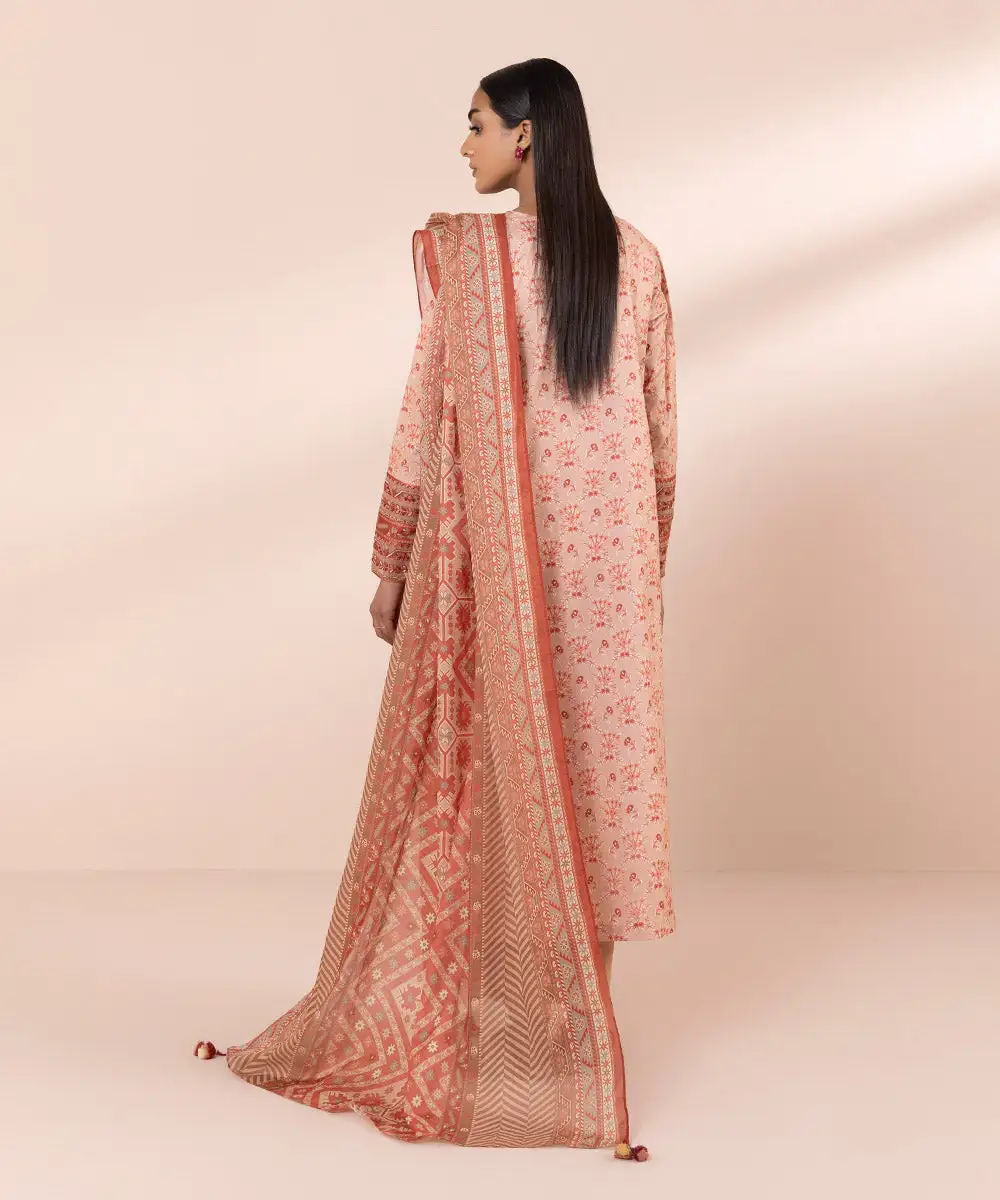 3 Piece - Embroidered Lawn Suit