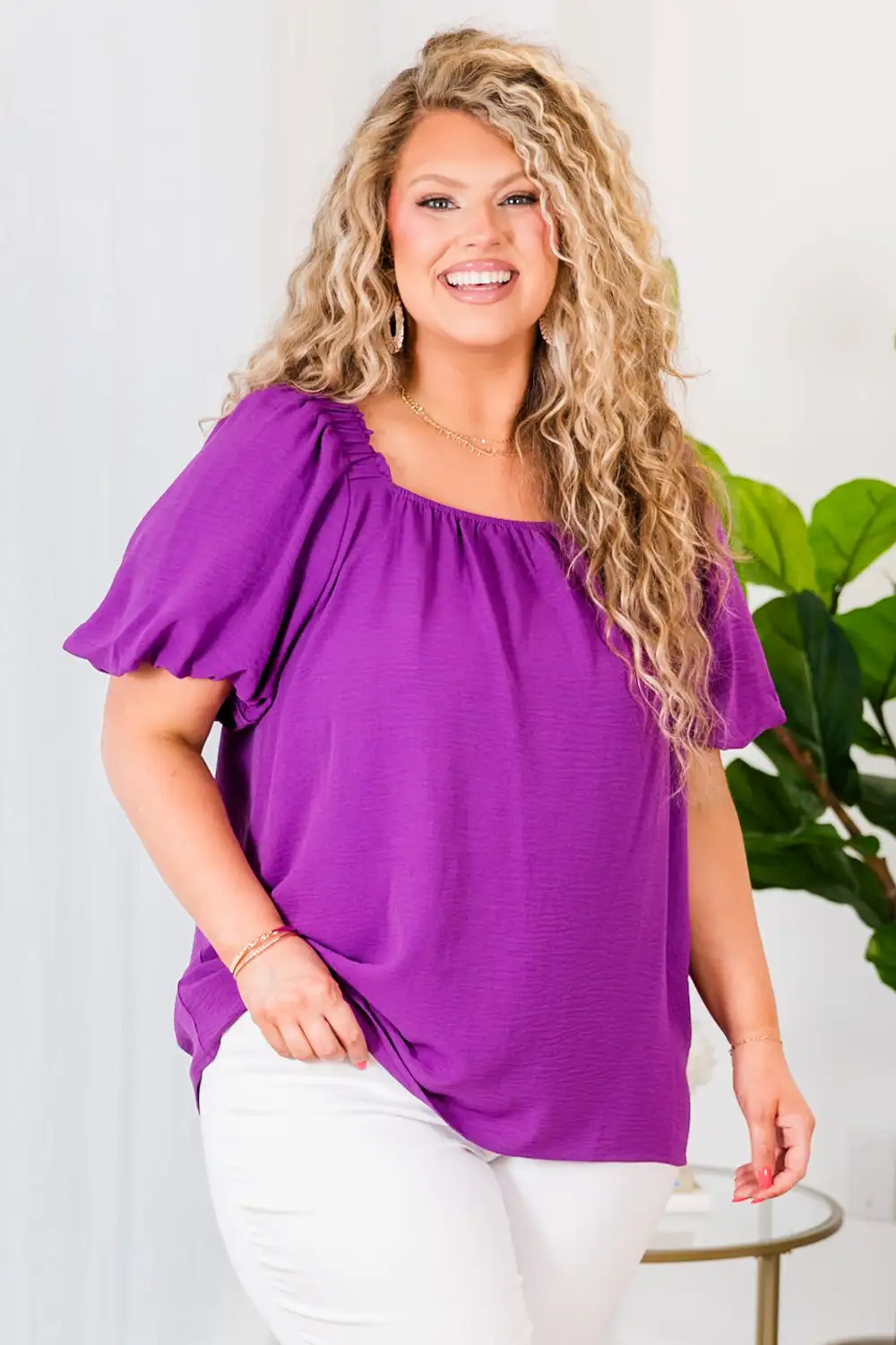 Creating Boundaries Top, Magenta-Purple