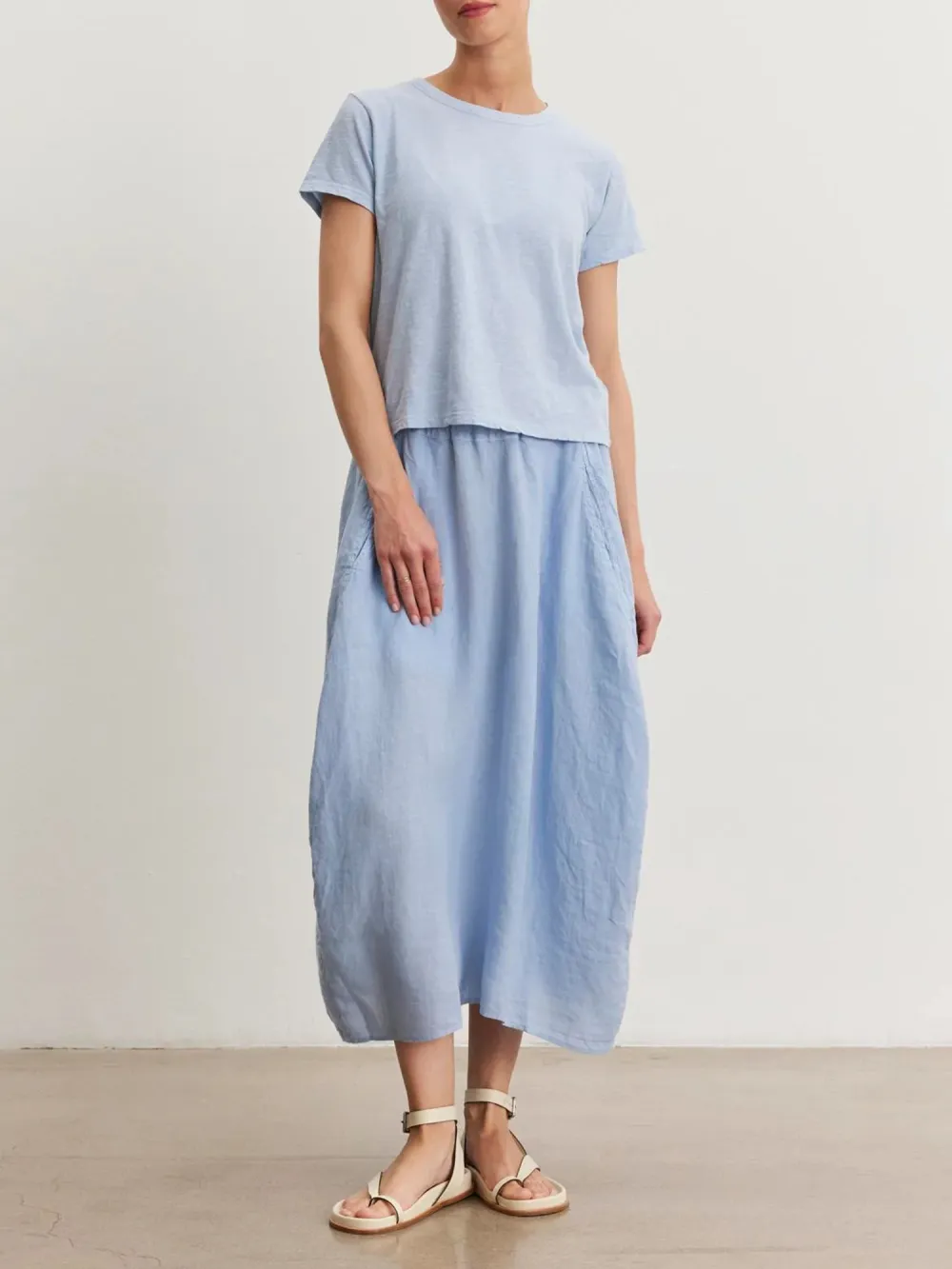 Fae Linen A-Line Skirt