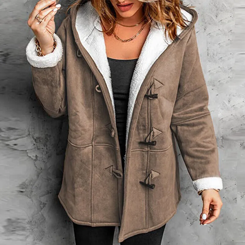 Solid Color Loose Long Sleeve Cardigan Coat