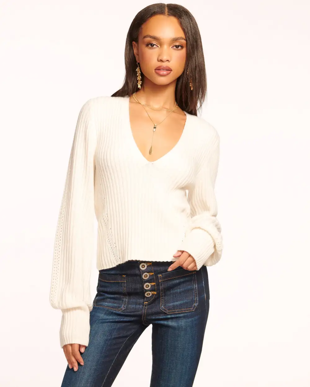 Aurinda V-Neck Sweater