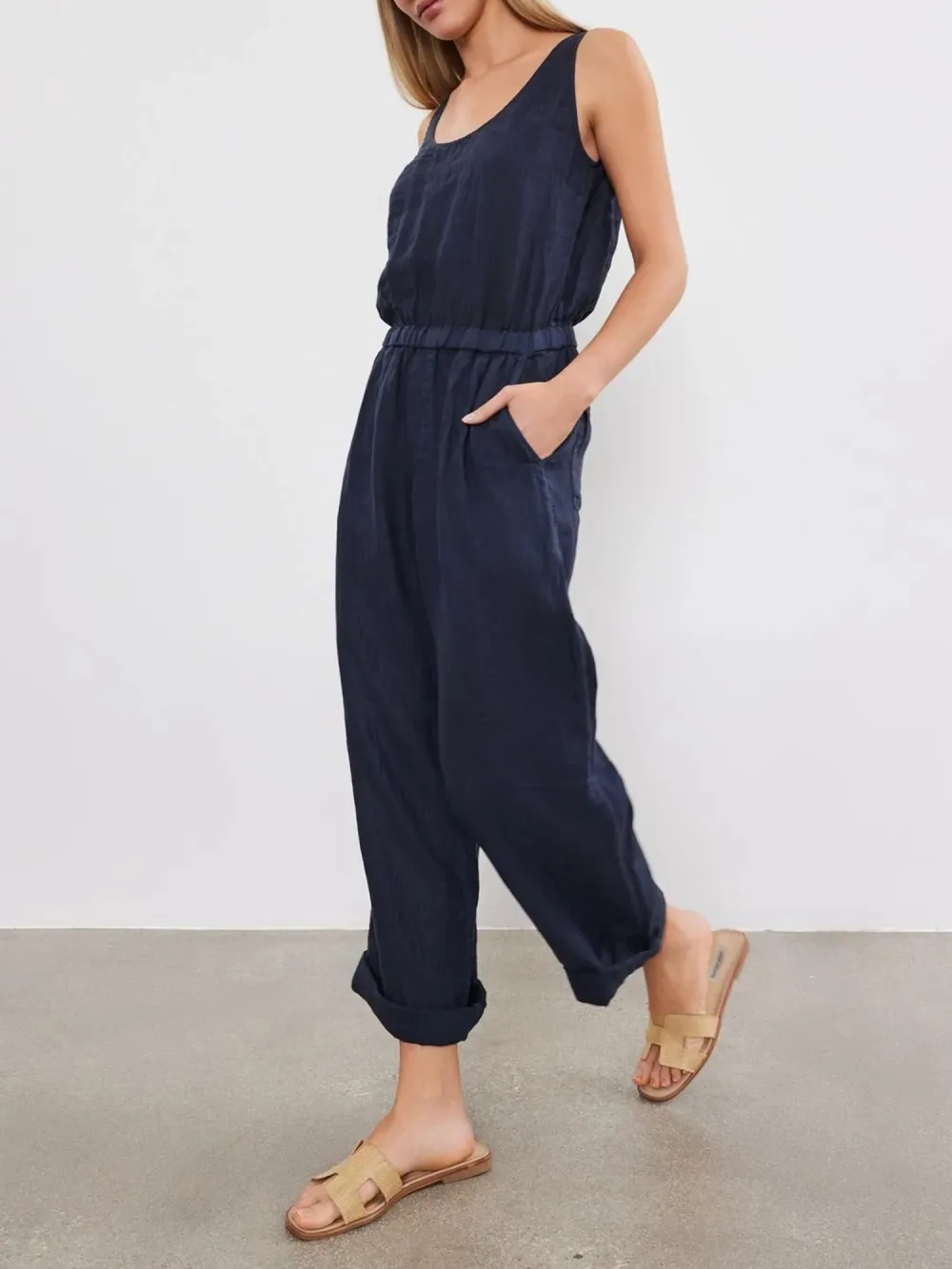 Winnie Linen Jumpsuit