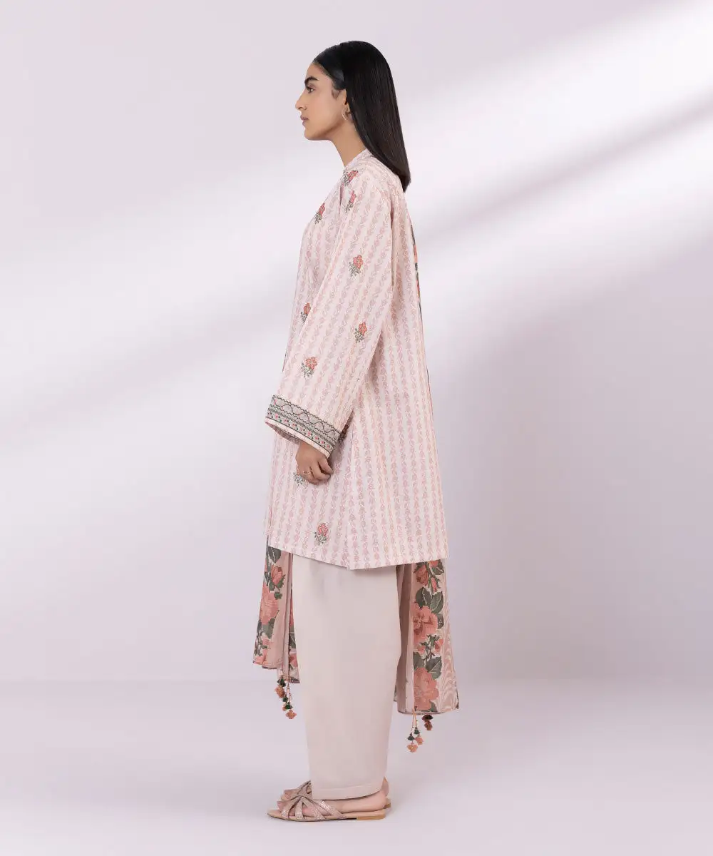 2 Piece - Embroidered Lawn Suit