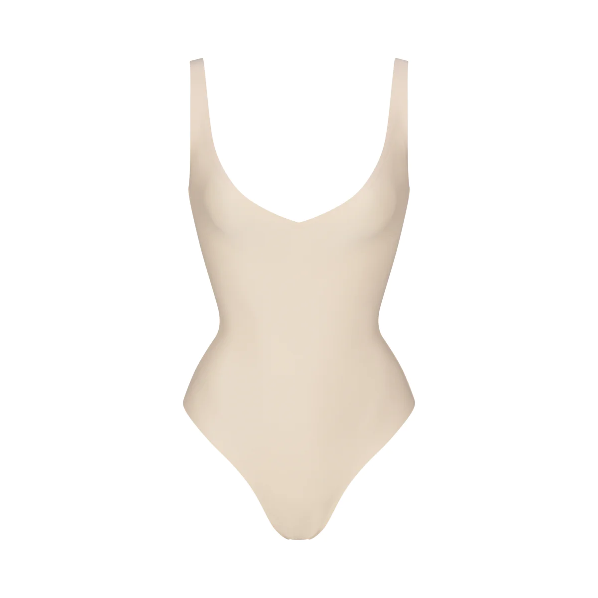 Unlined Plunge Thong Bodysuit