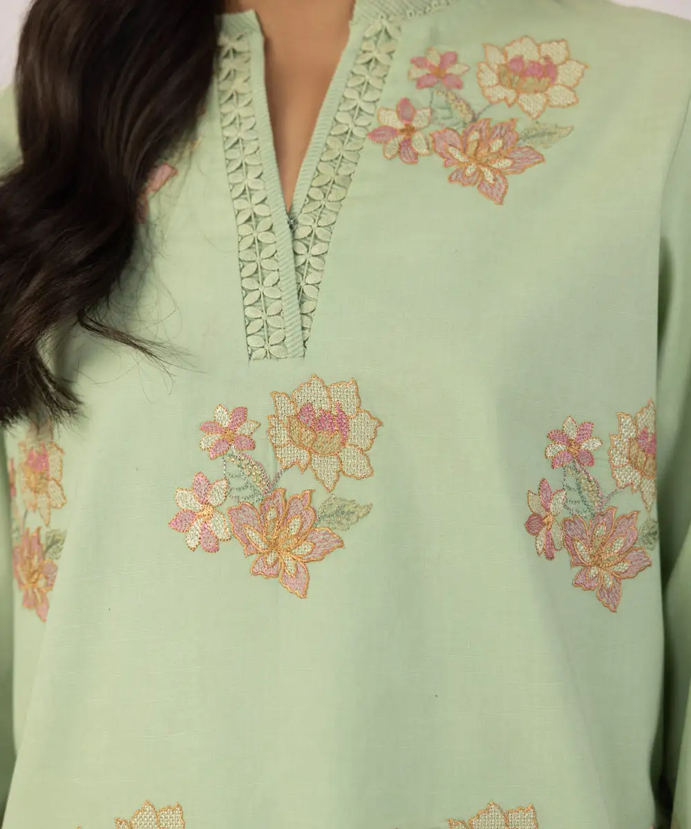 3 Piece - Embroidered Lawn Suit