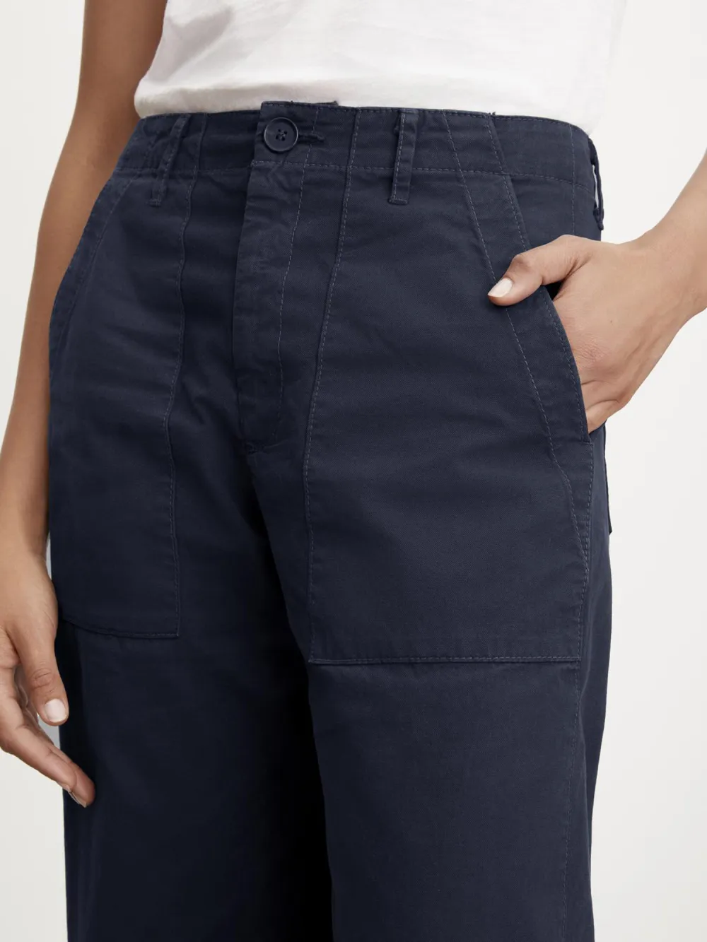 Mya Cotton Canvas Pant