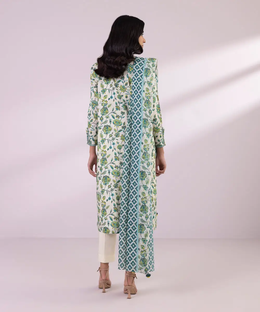 2 Piece - Printed Lawn Suit