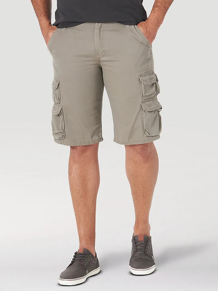 MEN'S WRANGLER AUTHENTICS® CARGO SHORT IN CAMEL