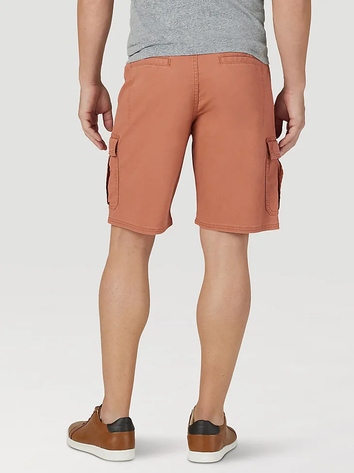 MEN'S WRANGLER AUTHENTICS® STRETCH CARGO SHORT IN GRAIN