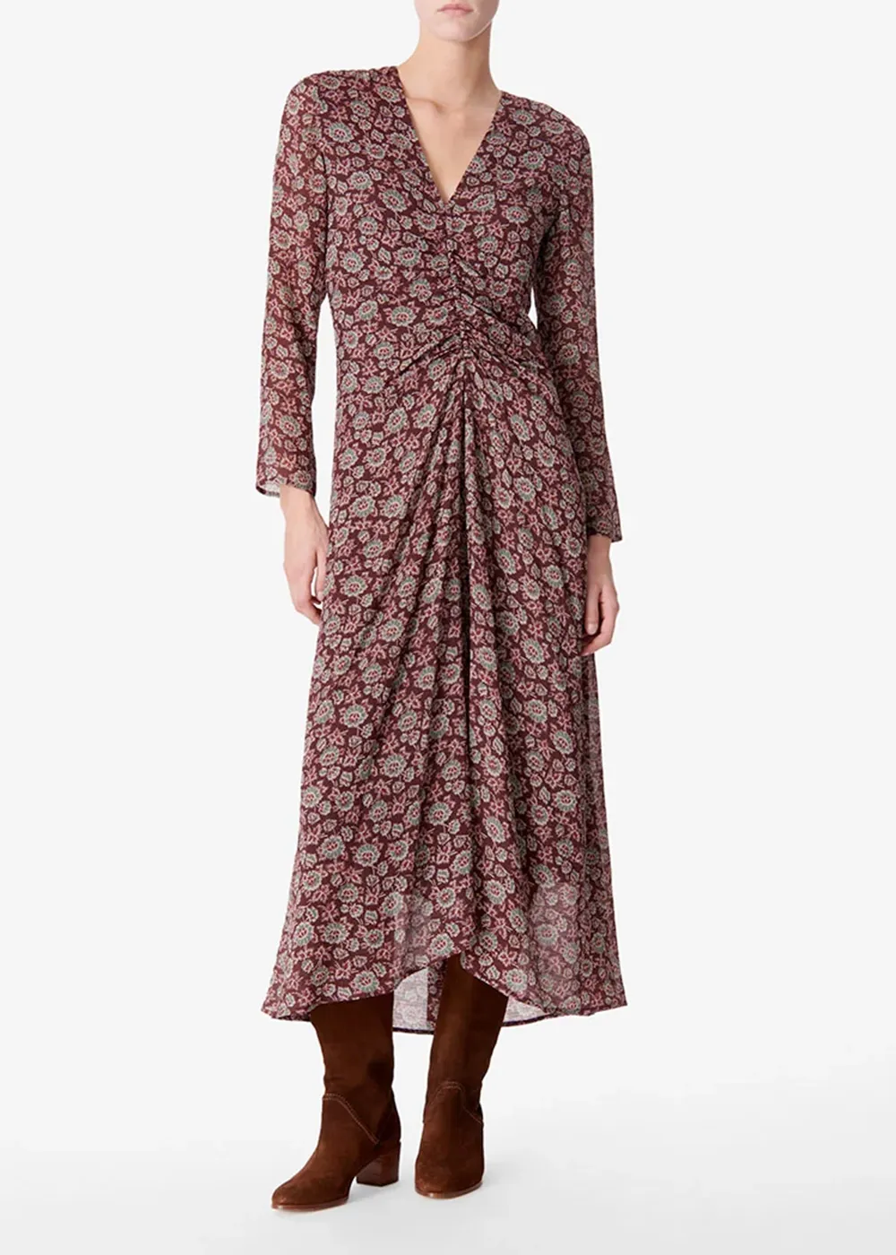 Floral Print Biba Maxi Dress