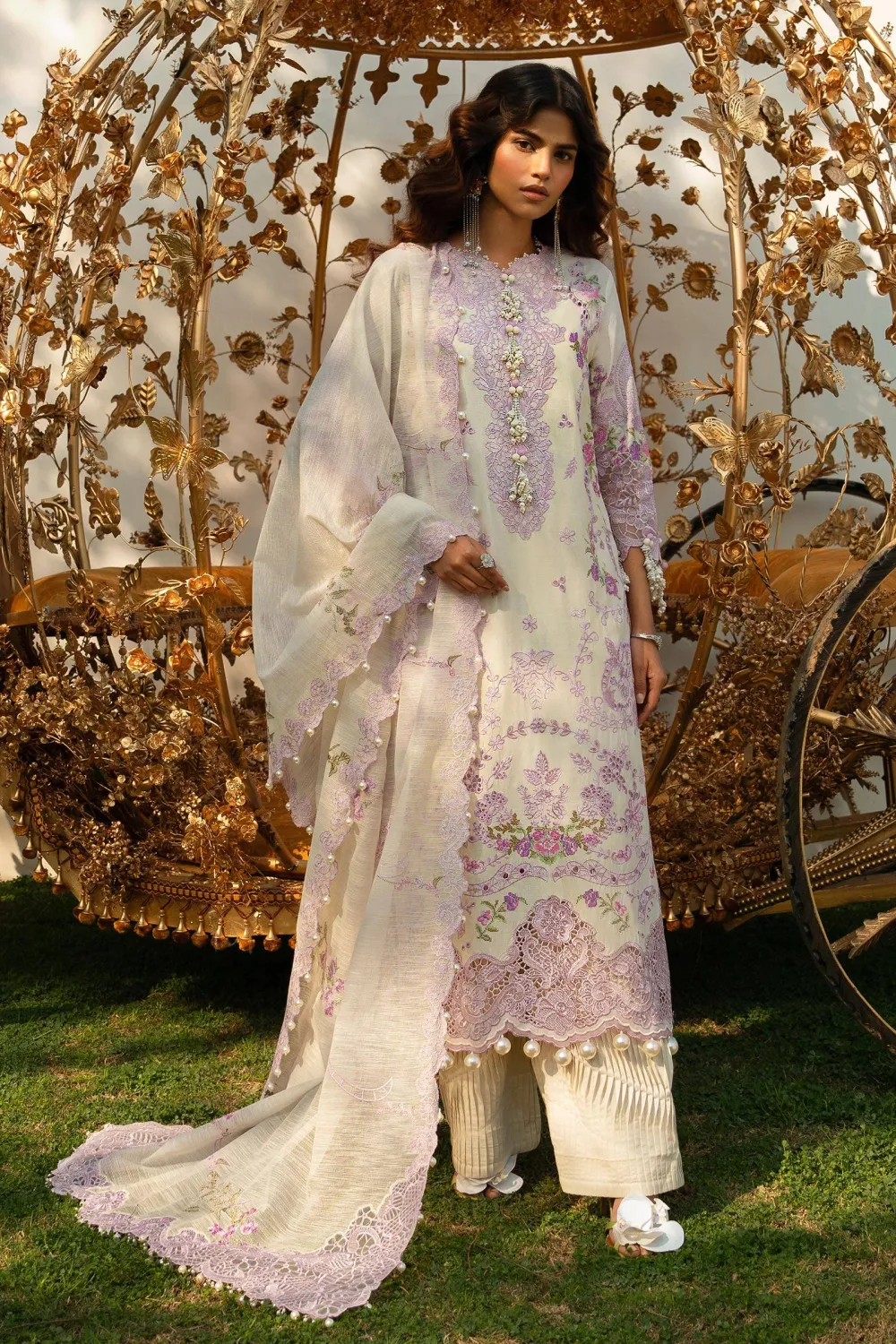 Luxury Embroidered Lawn Suits