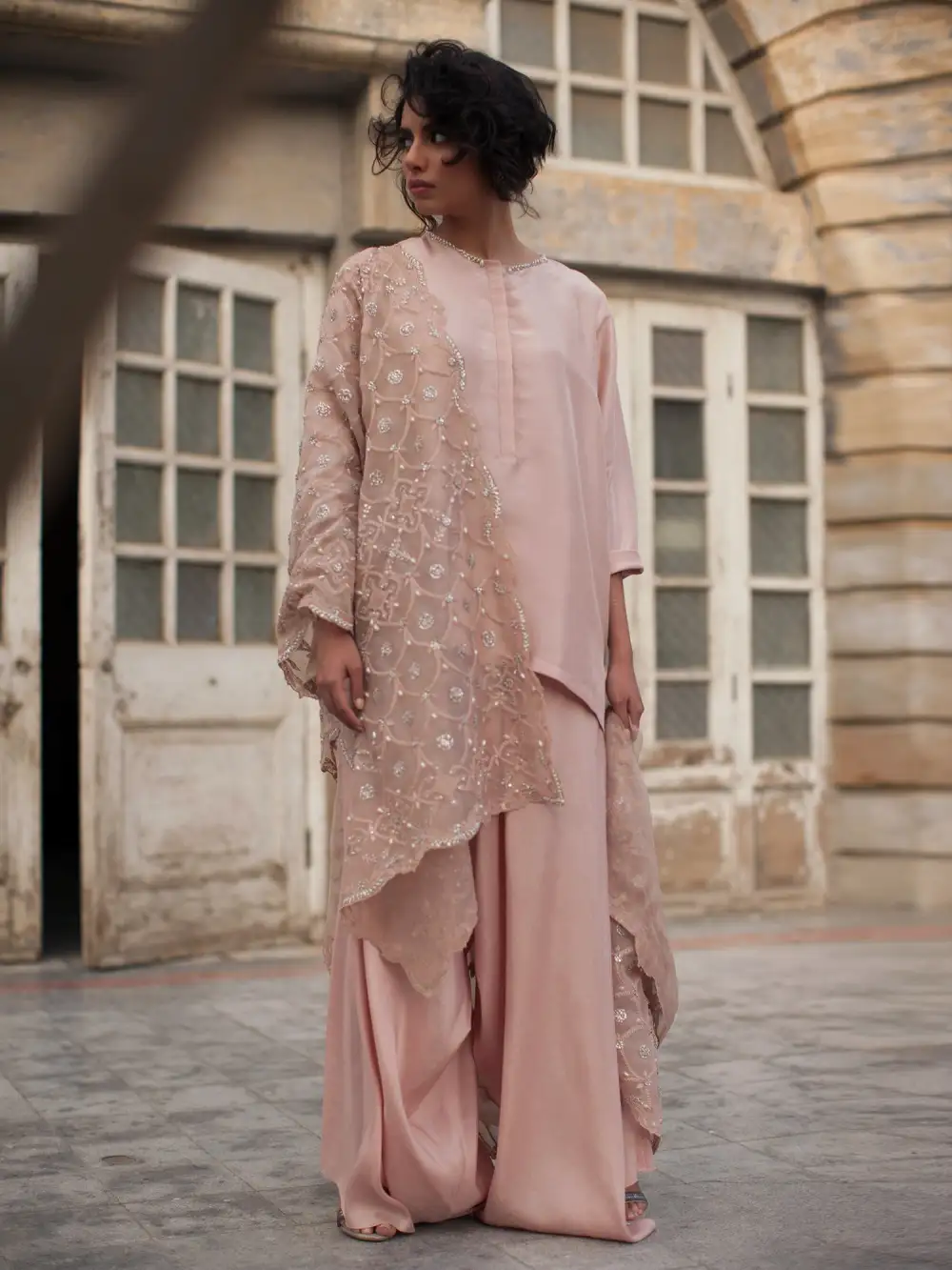 ALISHA KURTA W/ LOOSE PANTS & DUPATTA