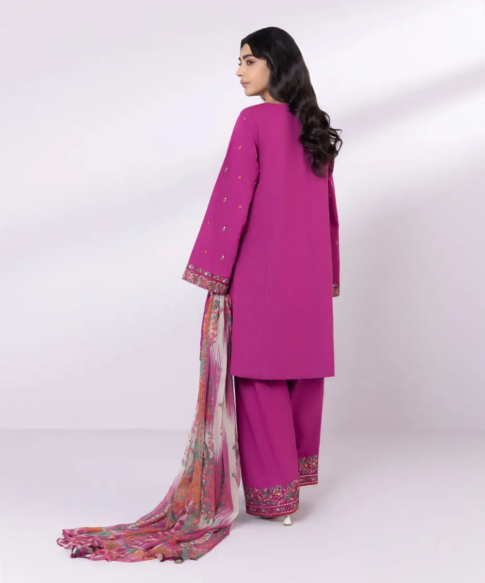 3 Piece - Embroidered Lawn Suit