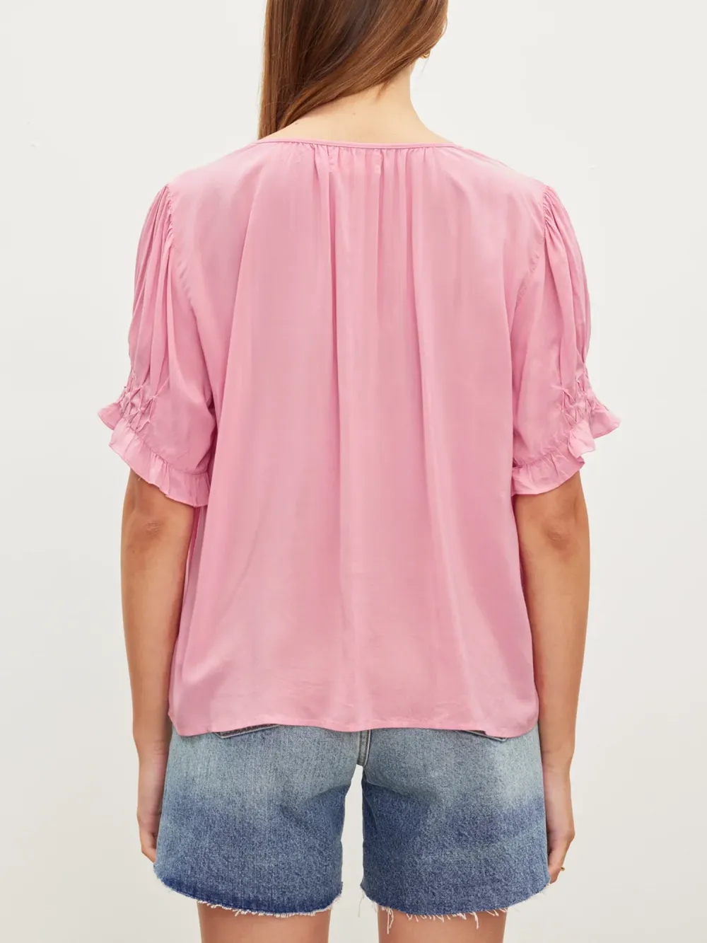 Calissa Split Neck Blouse