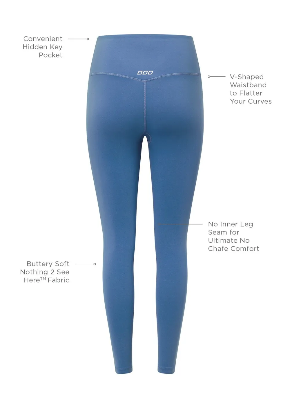 Lotus No Chafe Ankle Biter Leggings