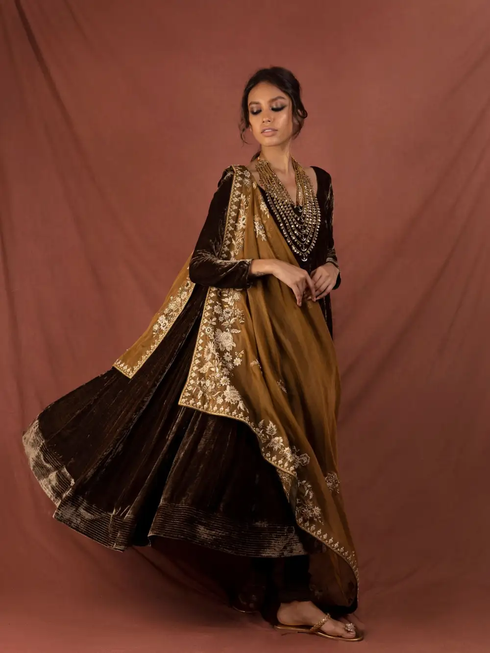 PESHWAS W/ DUPATTA & CHURIDAR