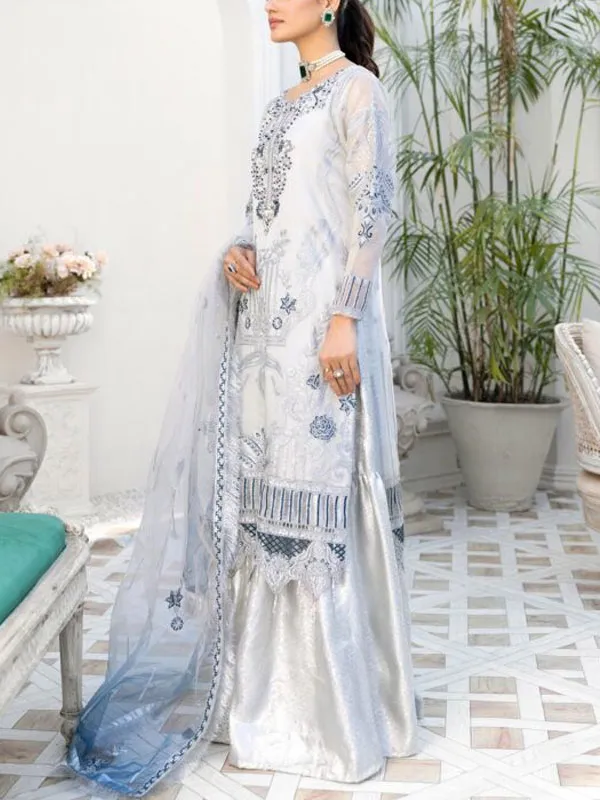 Exquisite Mesh Breathable Eid Lawn Series Ladies Suit