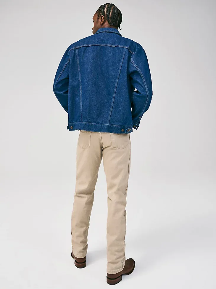 WRANGLER® COWBOY CUT® UNLINED DENIM JACKET IN PREWASHED DENIM